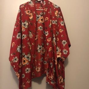 Xhilaration Tops - Plus Size Kimono/Cover Xhilaration Tops - Plus Size Kimono/Cover